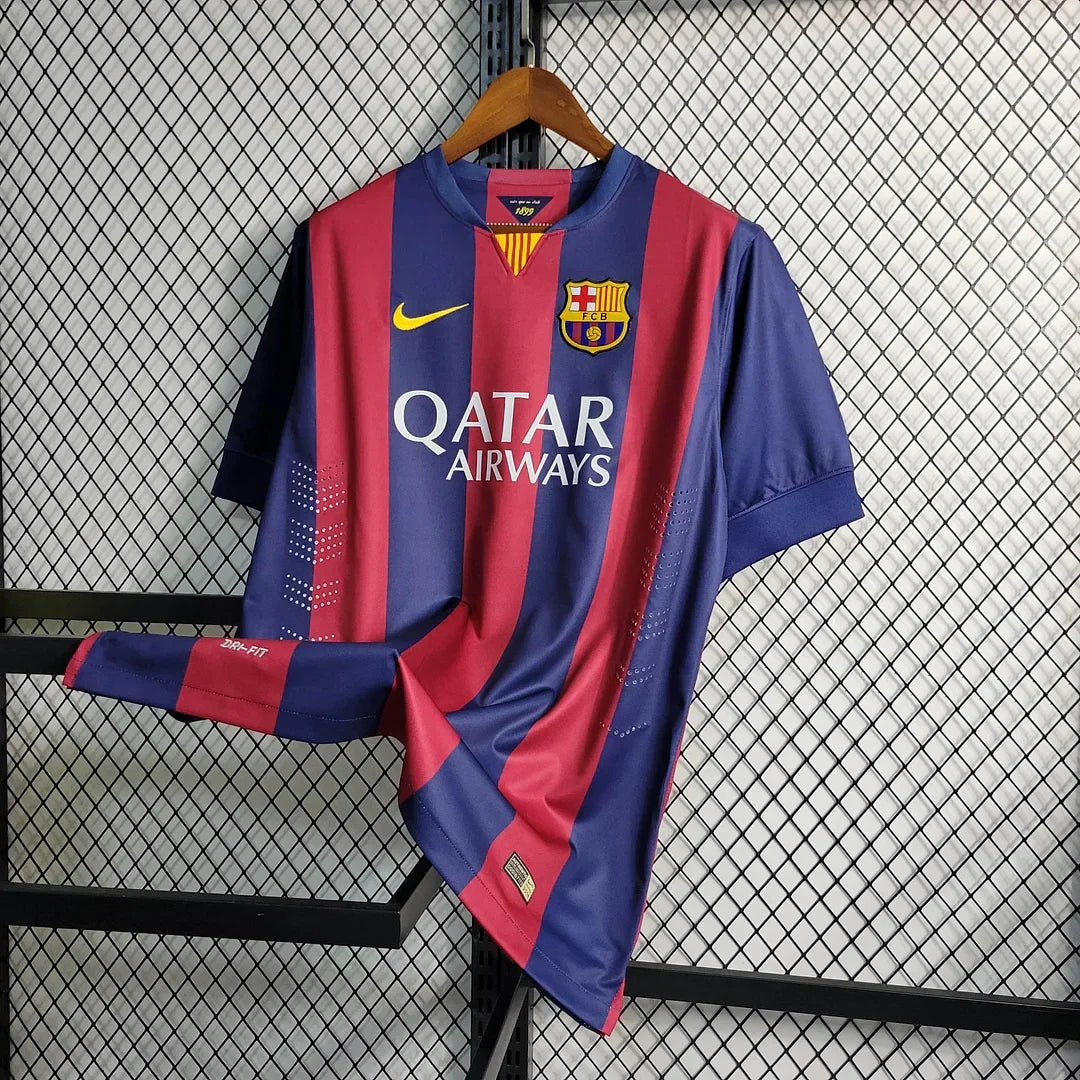 Maillot 2014-2015 Retro Barcelona Home