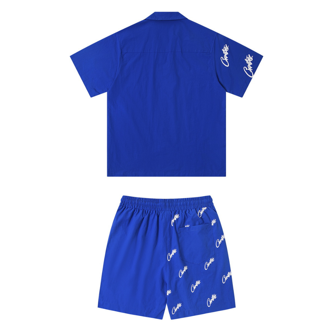 Ensemble Short Alcatraz Bleu