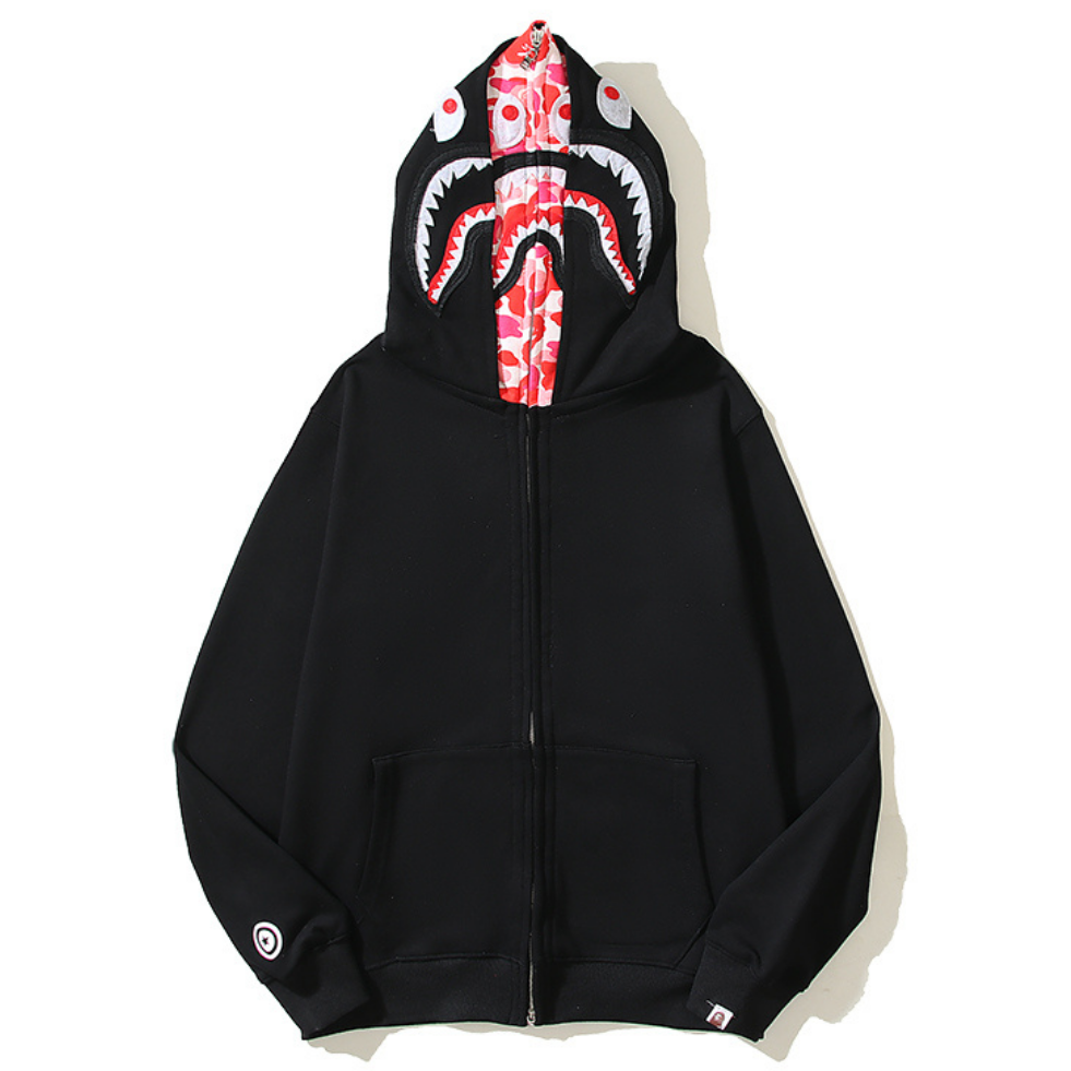Sweat à Capuche Bape Zippé