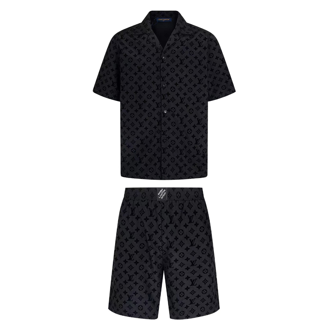 Ensemble Short Monogram Full Noir