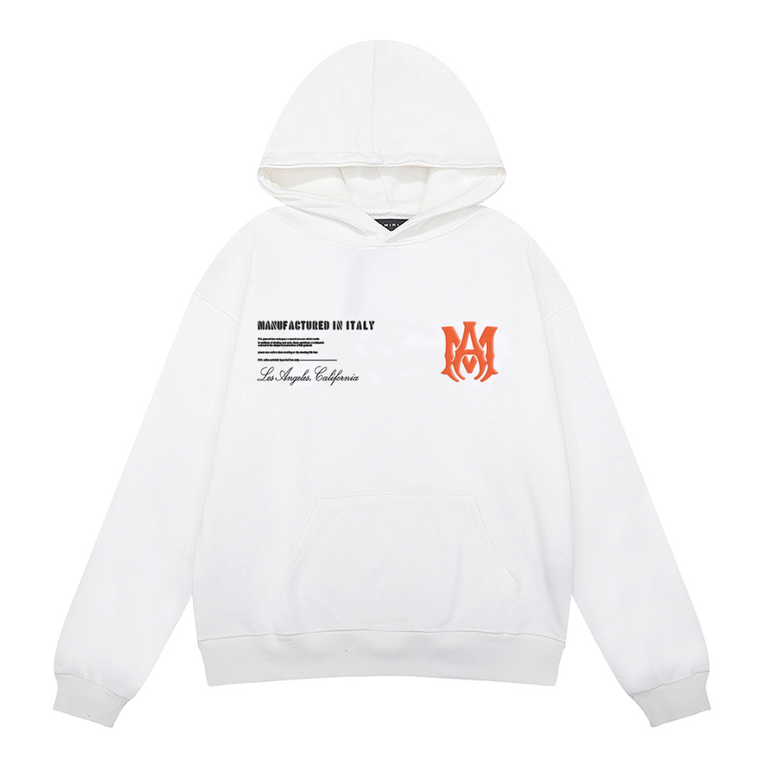 Sweat à Capuche Amr Logo