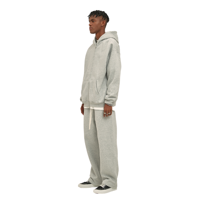 Sweat à Capuche FIVELEAFS Zippé