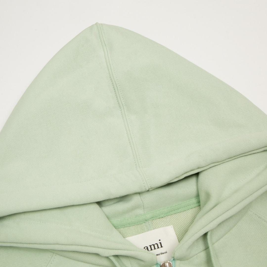 Sweat à Capuche Ami Zippé