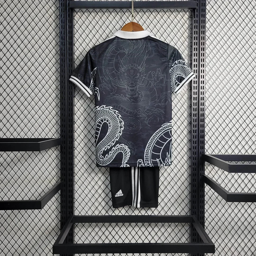 Maillot Real Madrid Dragón Negro Limited Kids Size