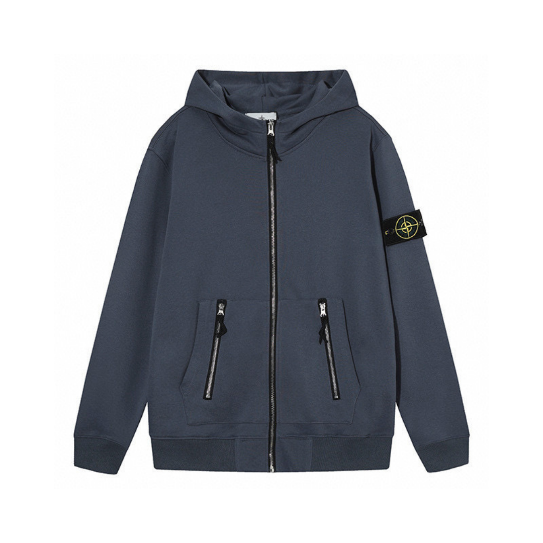 Sweat à Capuche Monogram 2.0 Zippé