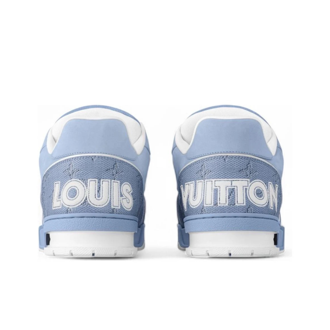 Baskets Monogram Bleu Blanc