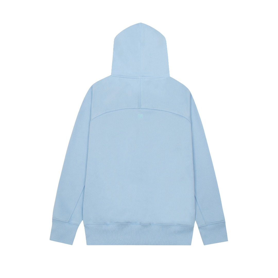 Sweat à Capuche Ami Zippé