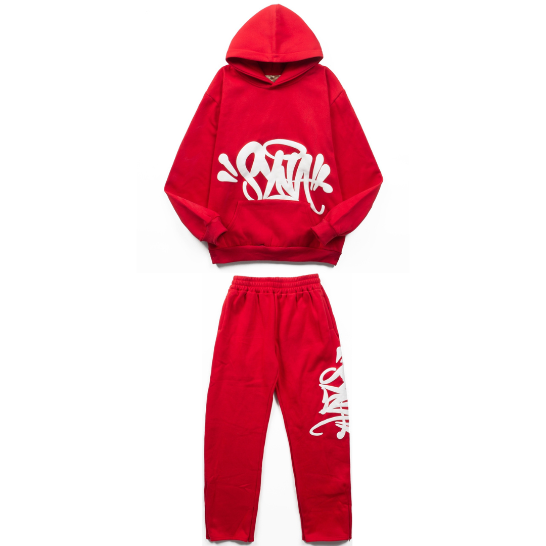 Survêtement Syna Monogram Rouge