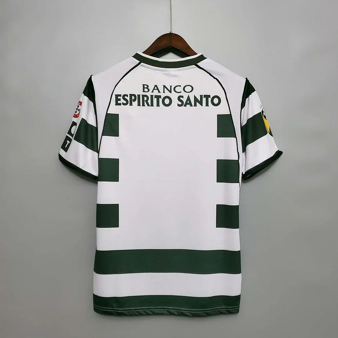 Maillot Retro Sporting Lisbon 2002-2003 Home