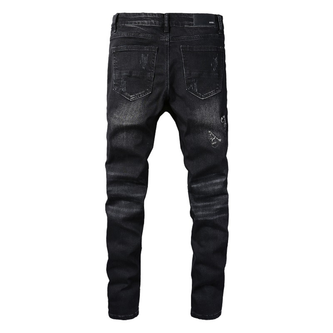 Jean Amr Noir Bandana Camo