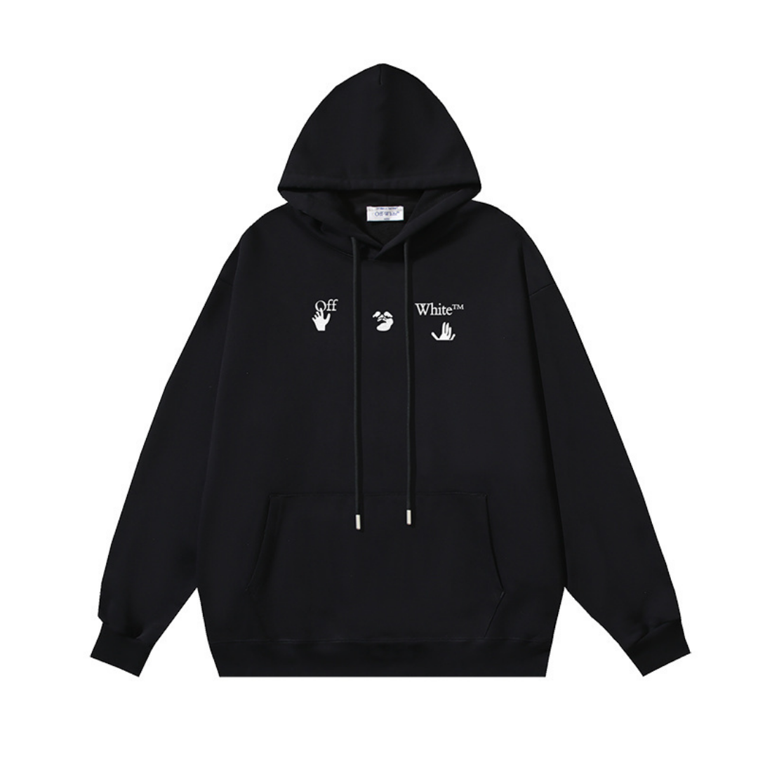 Sweat à Capuche Off-W Monogram