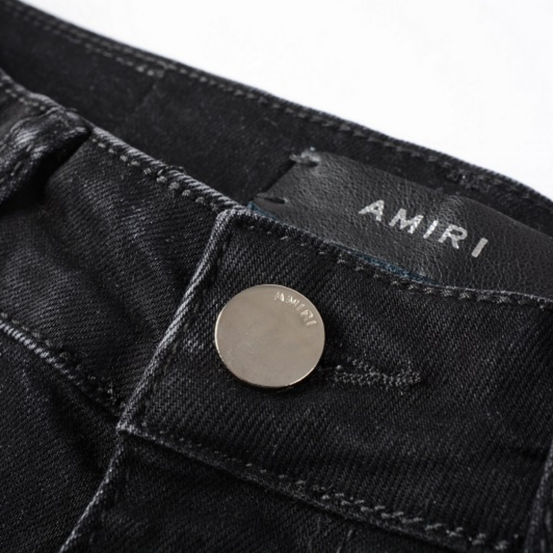 Jean Amr Noir Bandana Camo