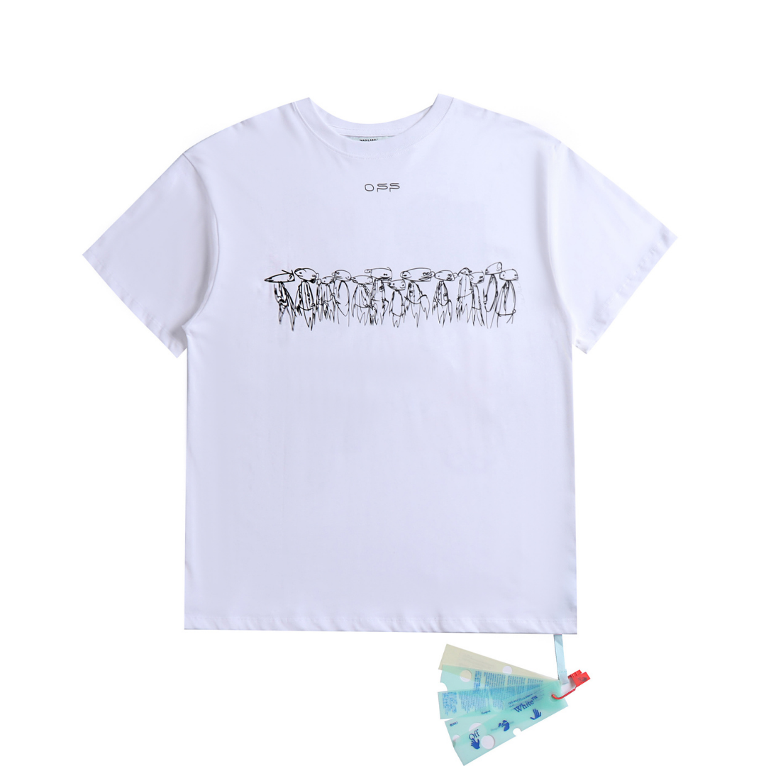 T-Shirt Off-W Monogram