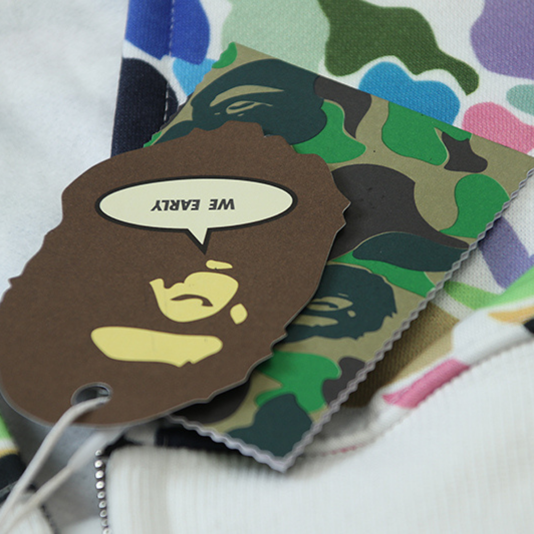 Sweat à Capuche Bape Zippé