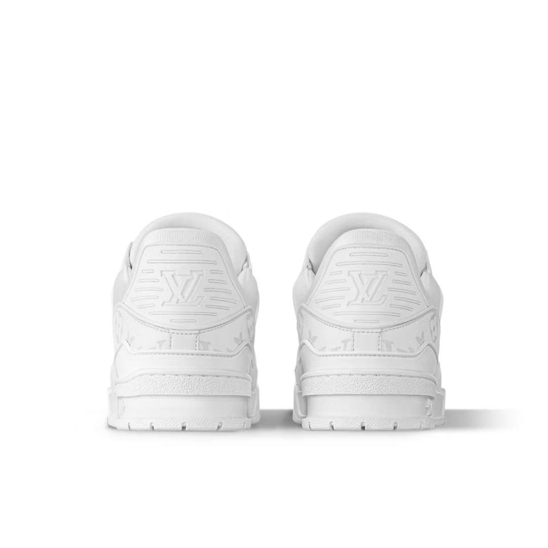 Baskets Monogram Triple Blanc