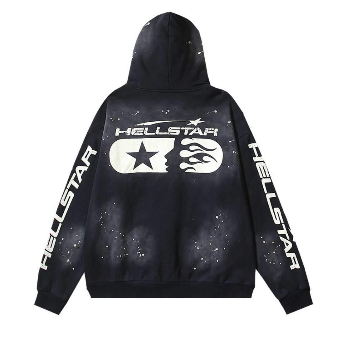 Sweat à Capuche Hell Zippé