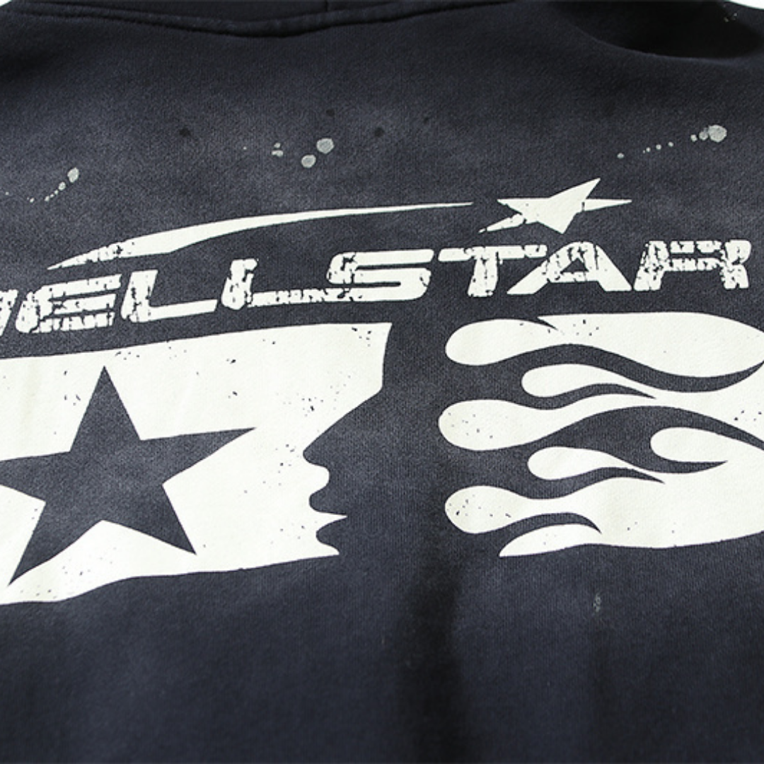 Sweat à Capuche Hell Zippé