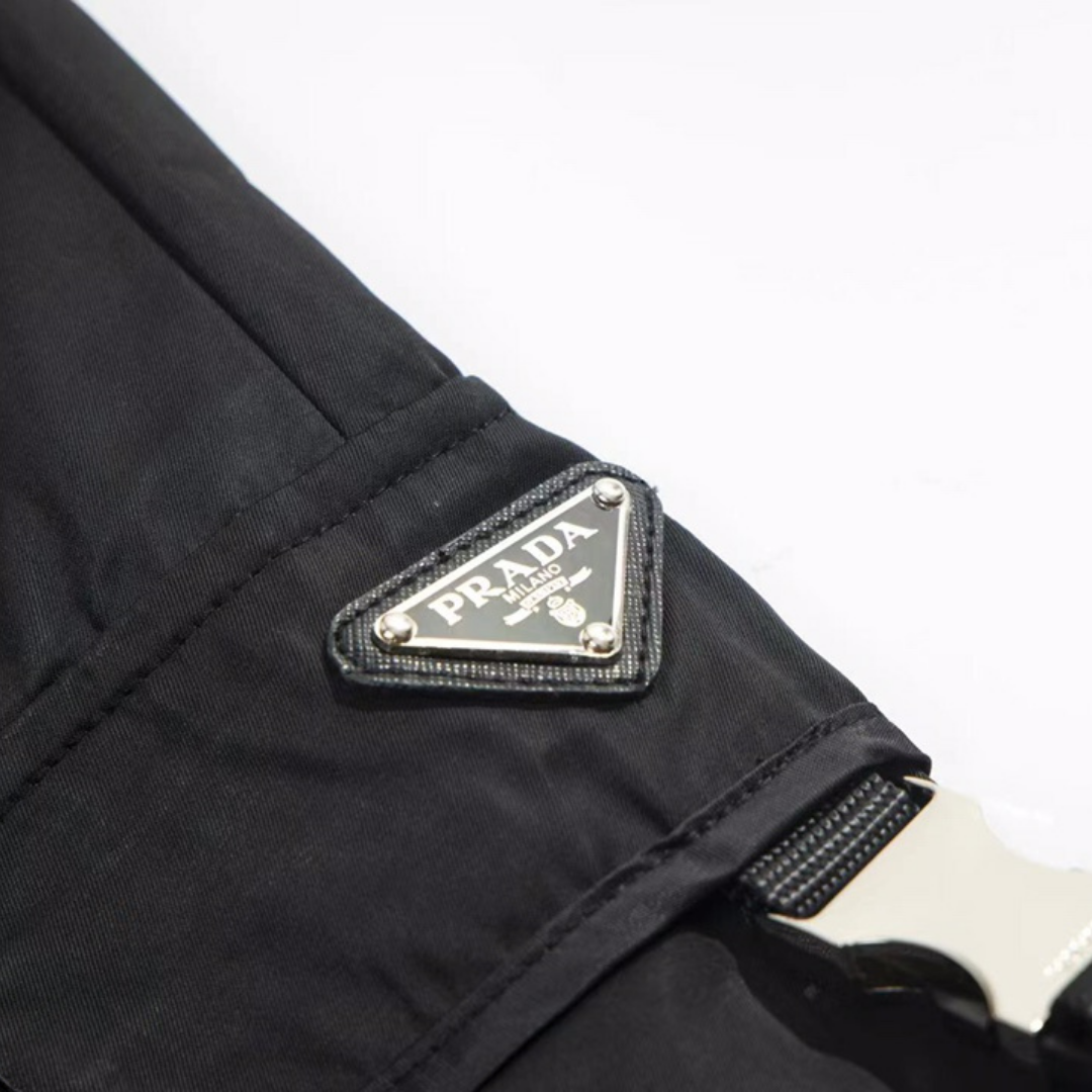 Short Monogram Pocket Badge