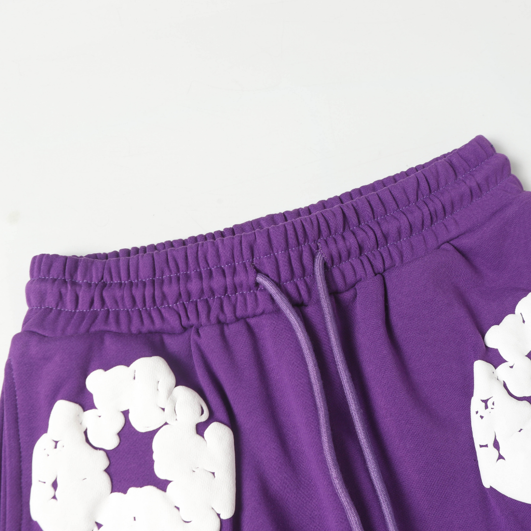 Ensemble Short Denim Trs Violet