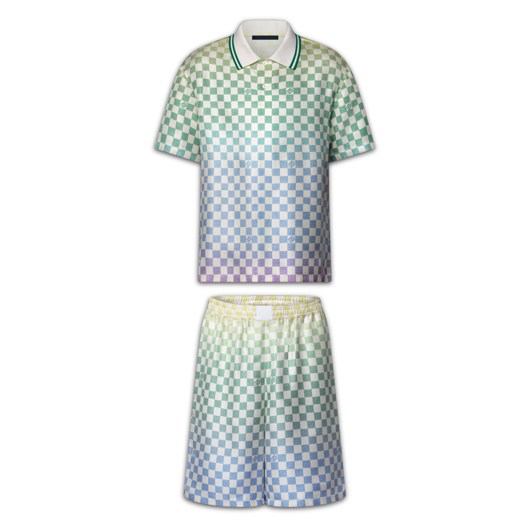 Ensemble Short Monogram Damier