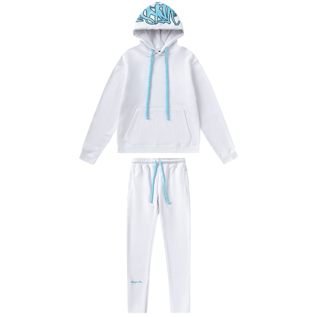 Survêtement Syna Blanc Bleu