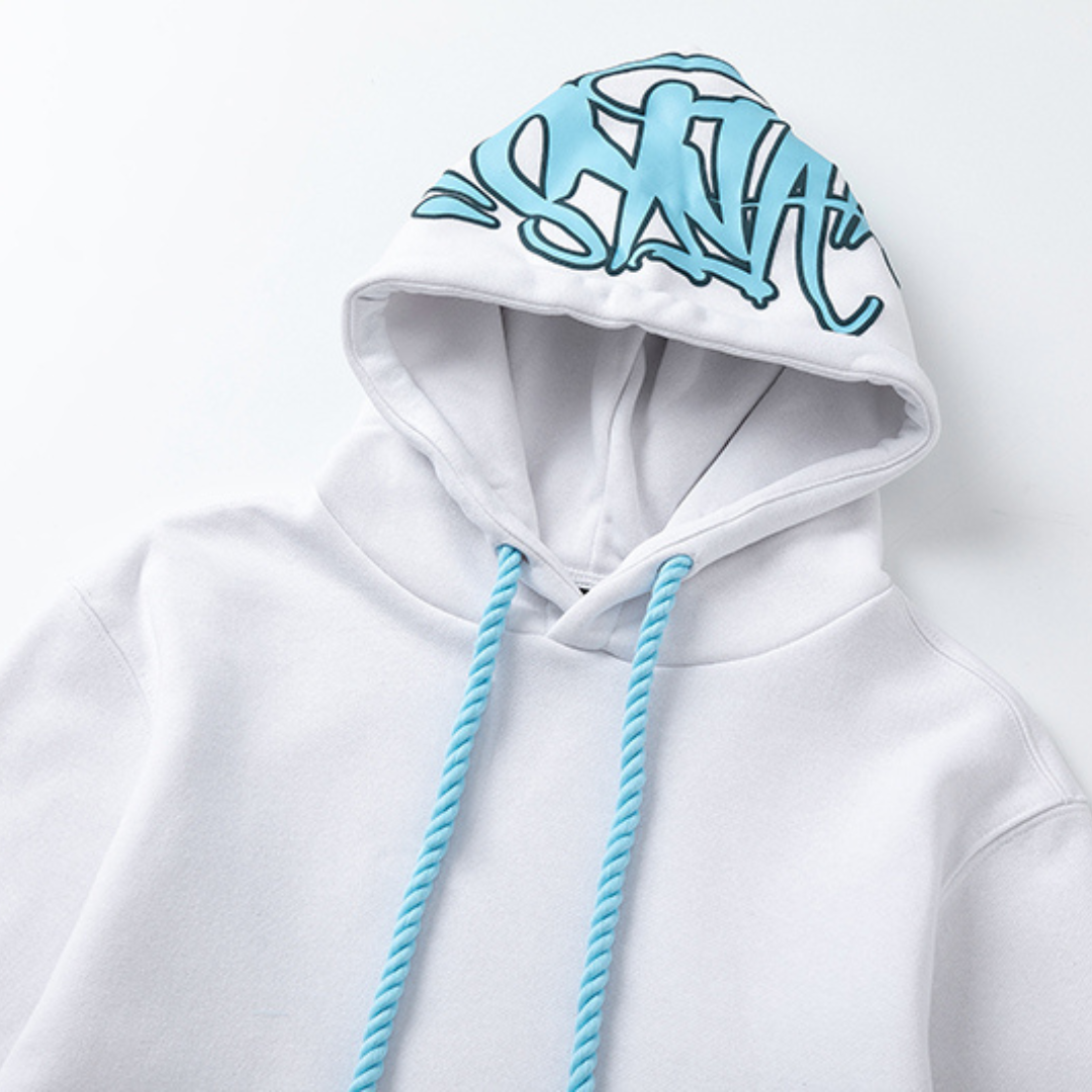 Survêtement Syna Blanc Bleu