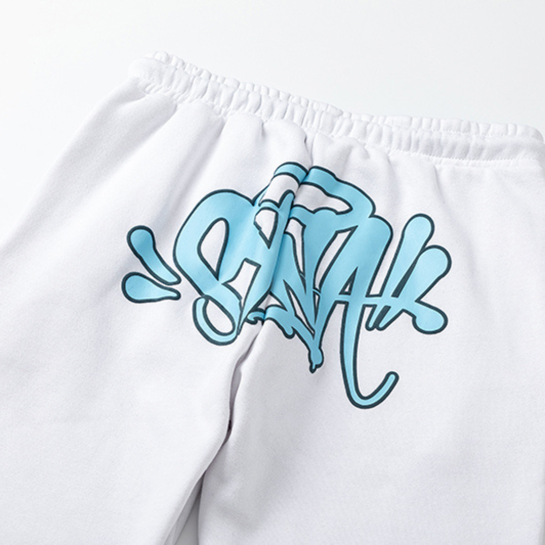 Survêtement Syna Blanc Bleu