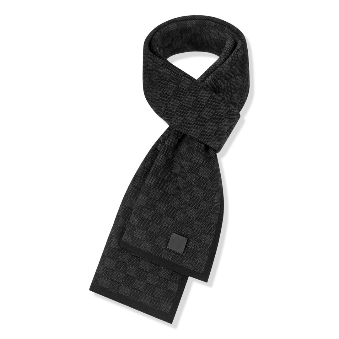 Bonnet Monogram Noir Scarf &