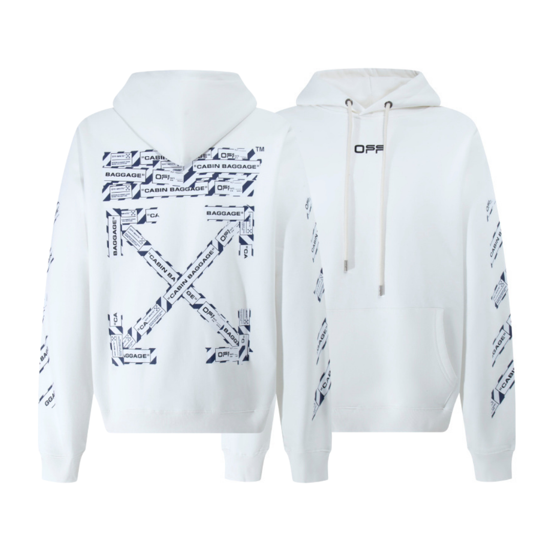 Sweat à Capuche Off-W Monogram