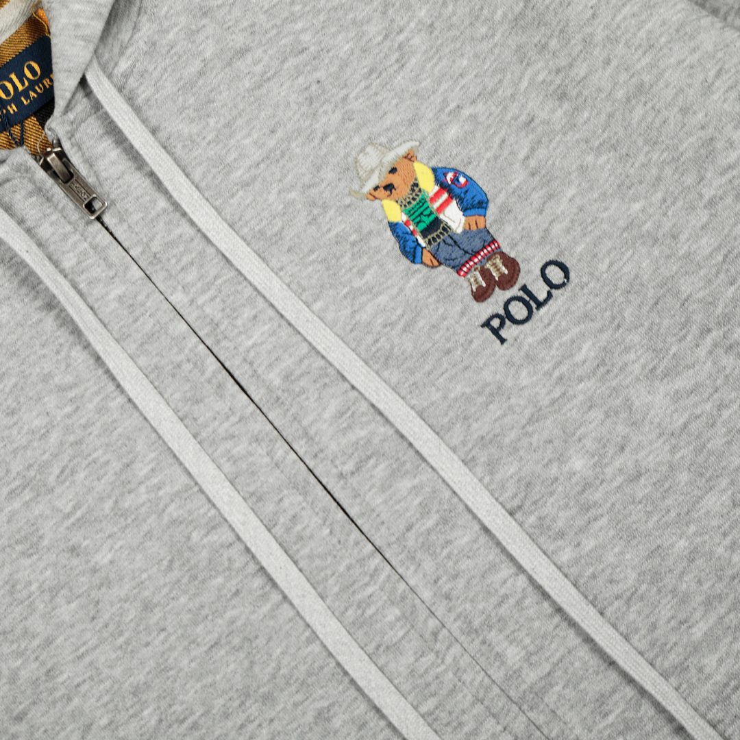 Sweat à Capuche Polo Bear Zippé