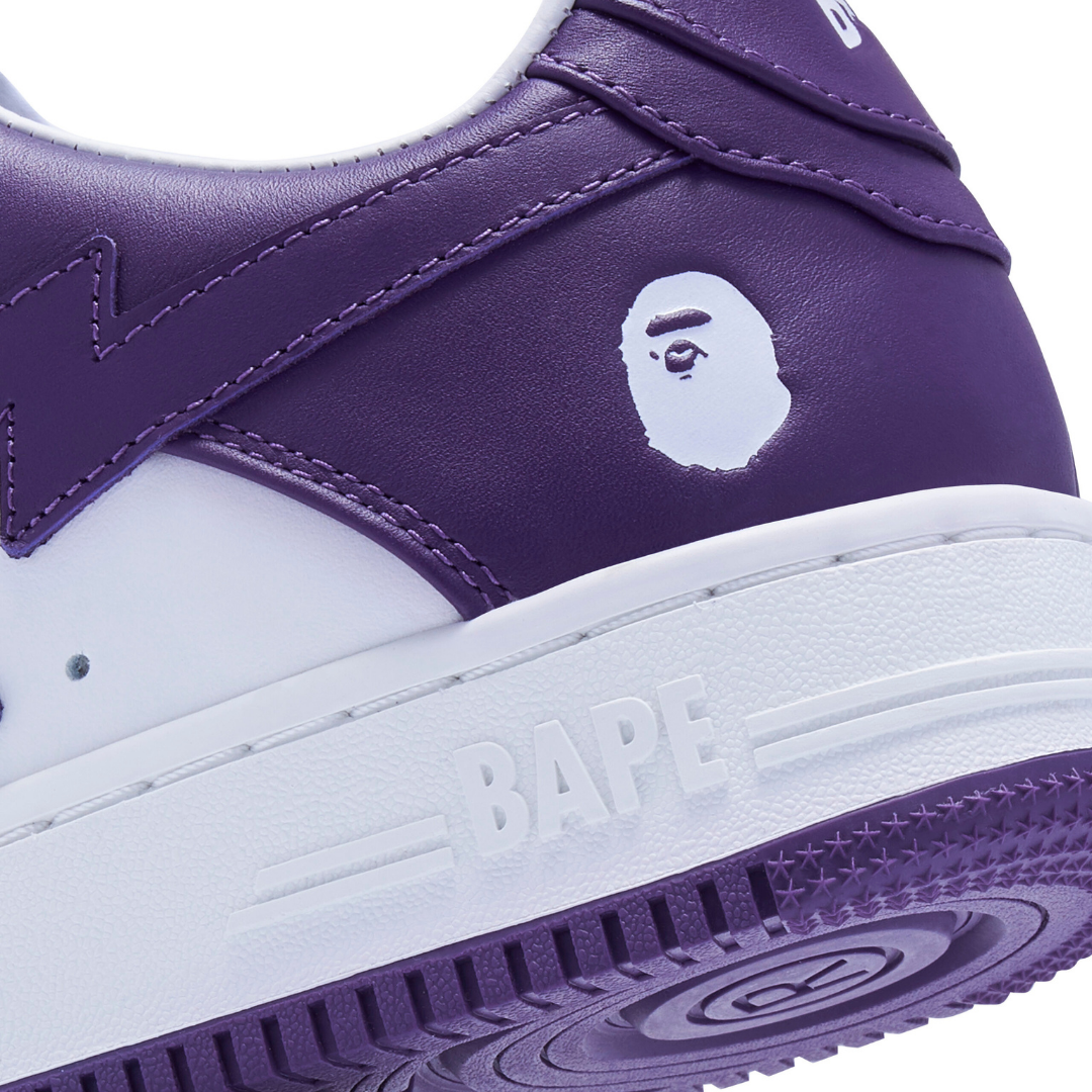 Bape Bapesta Violet