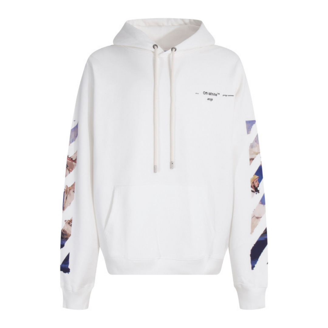 Sweat à Capuche Off-W Monogram