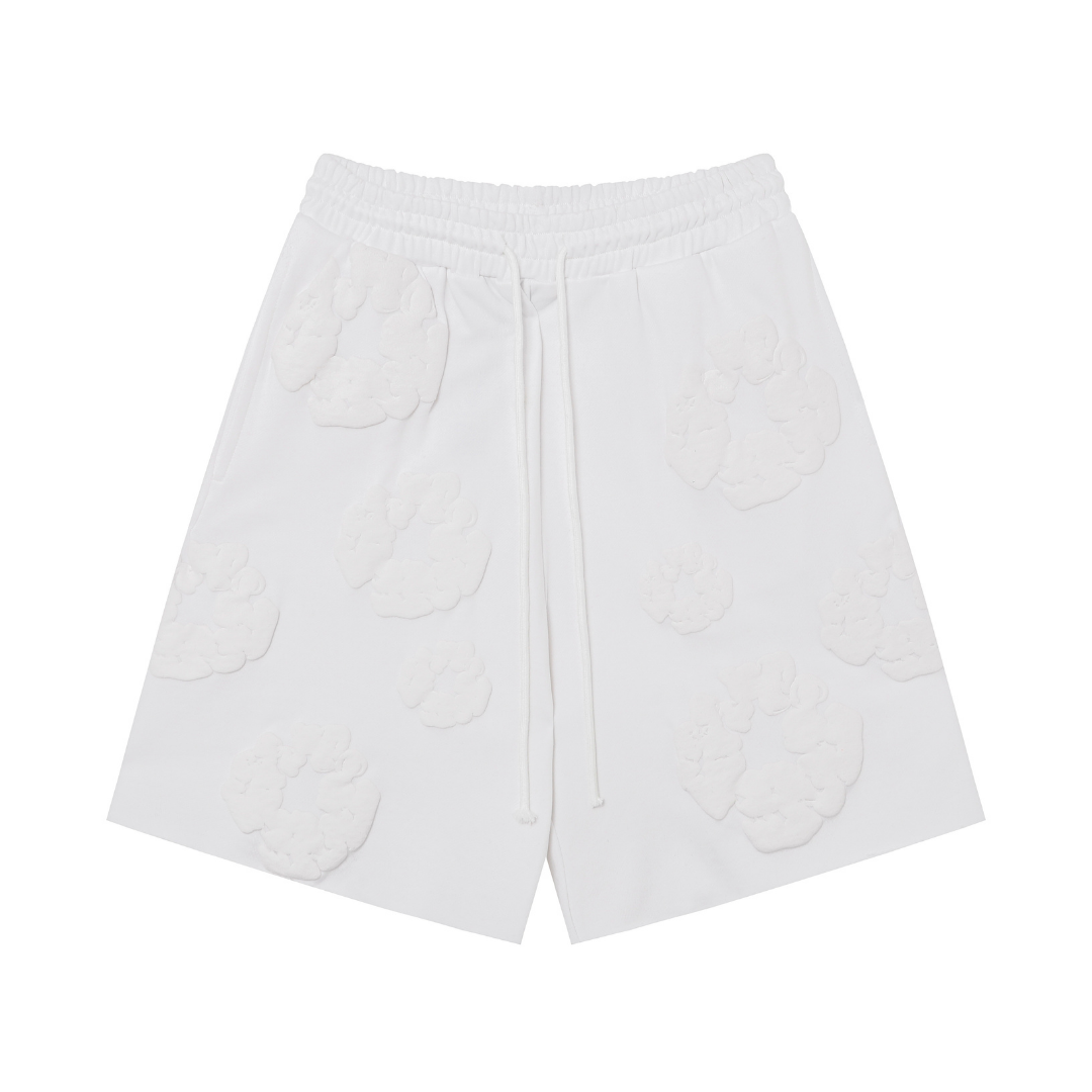 Ensemble Short Denim Trs Triple Blanc