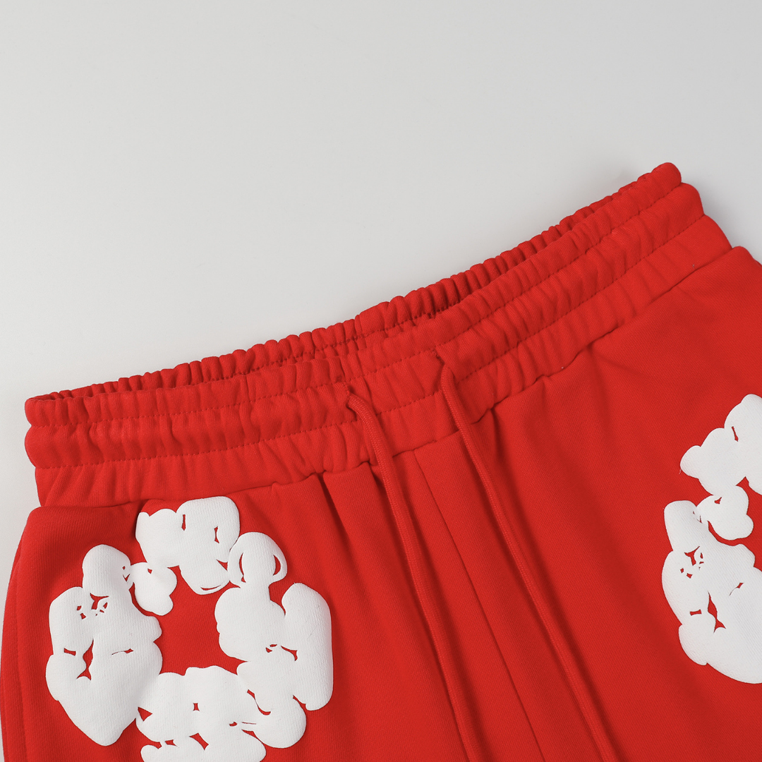 Ensemble Short Denim Trs Rouge