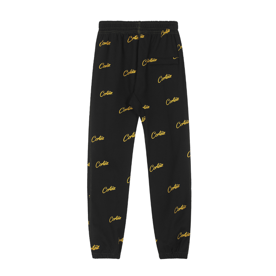 Pantalon Allstar Alcatraz Noir Jaune