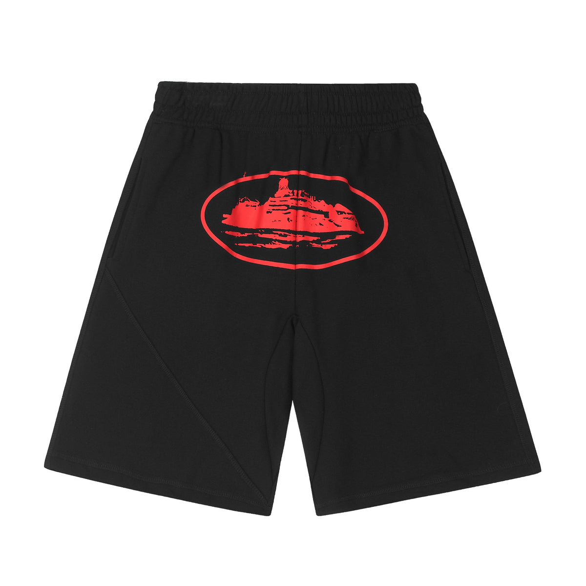 Short Alcatraz Noir Rouge