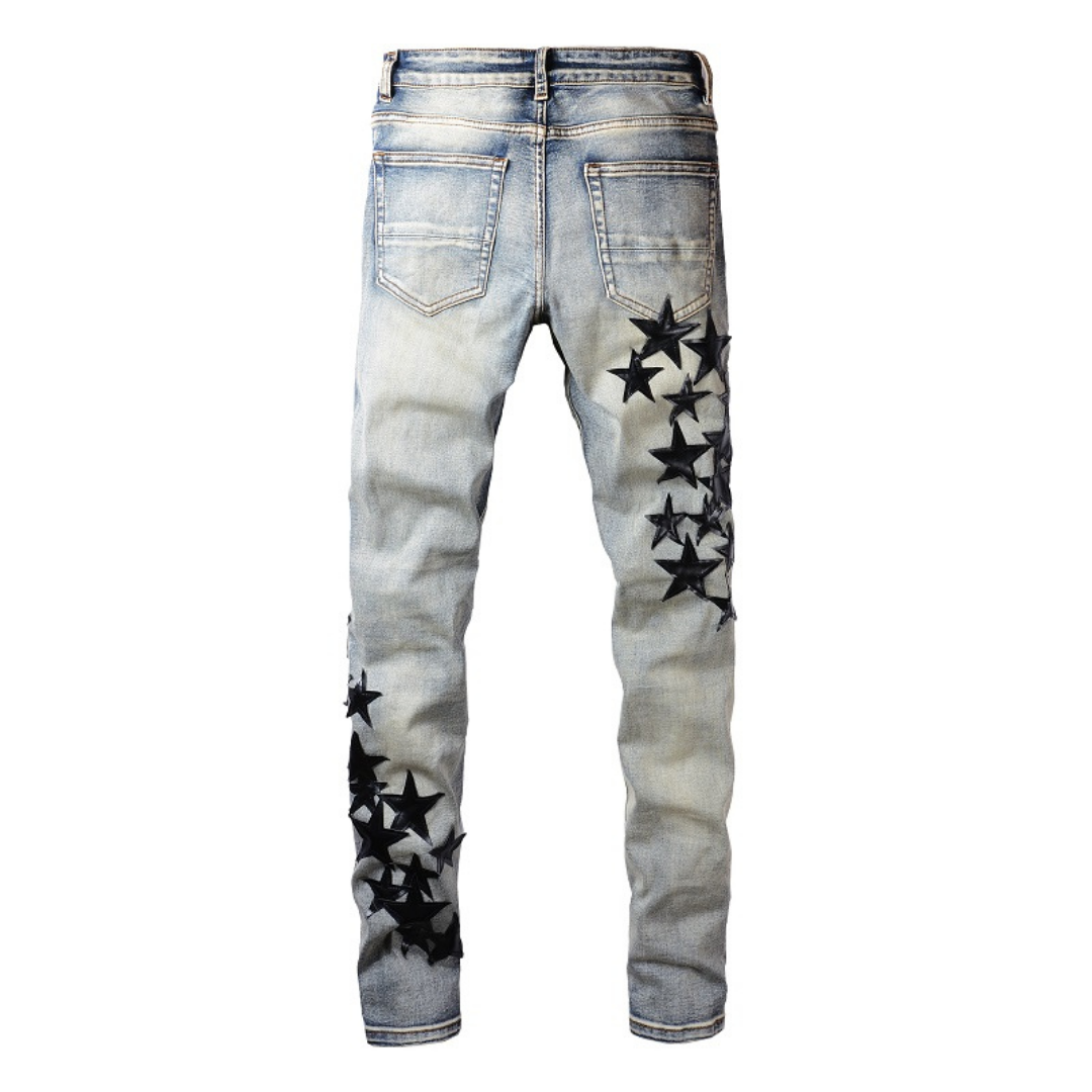 Jean Amr Noir Star Patch
