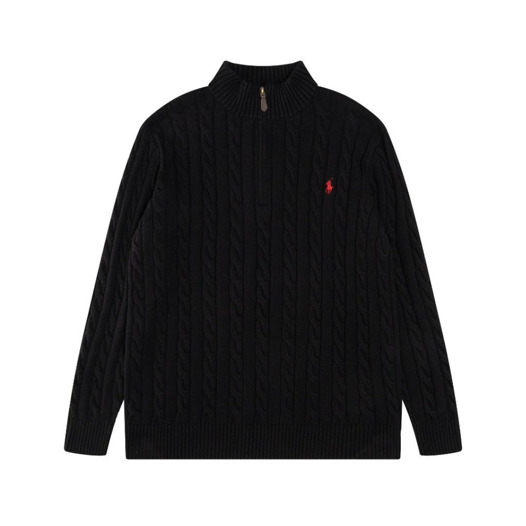 Pull Polo Half Zippé