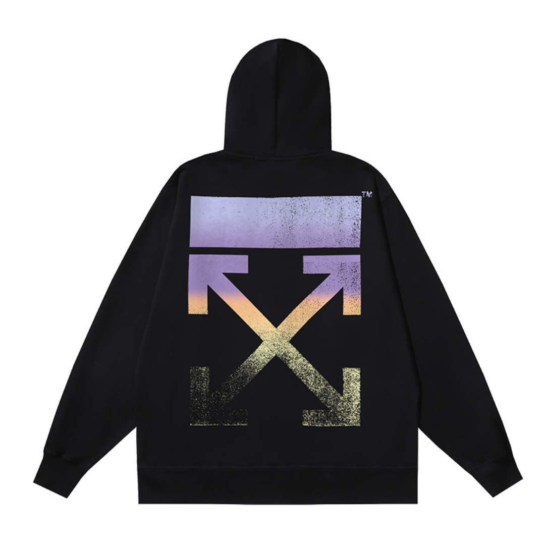 Sweat à Capuche Off-W Monogram Zippé