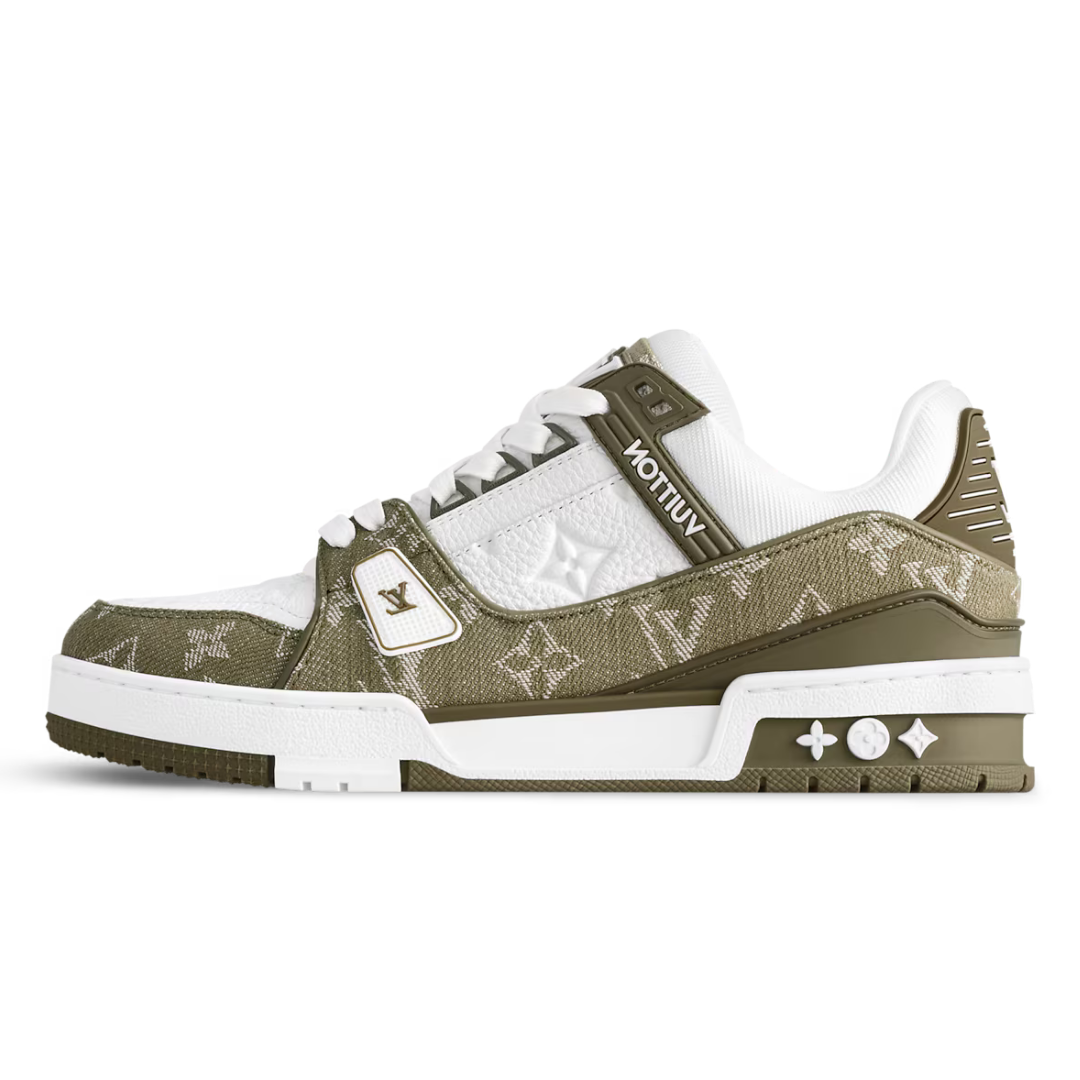 Baskets Monogram Olive Vert