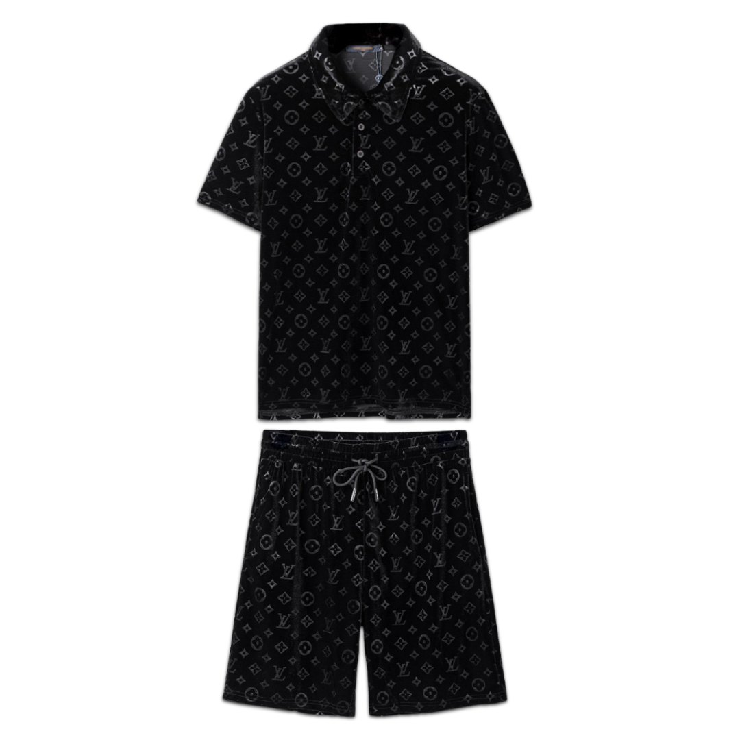 Ensemble Short Monogram Noir