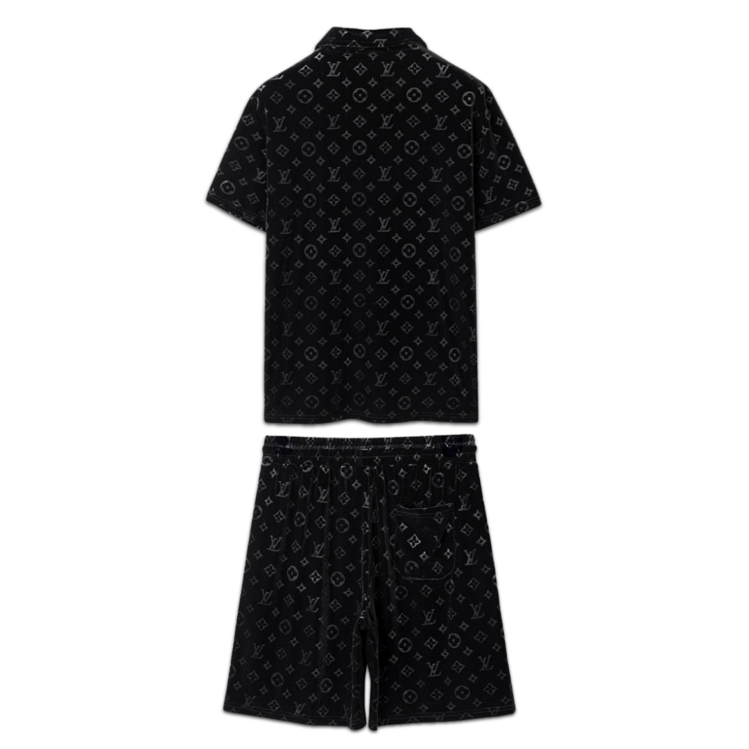 Ensemble Short Monogram Noir