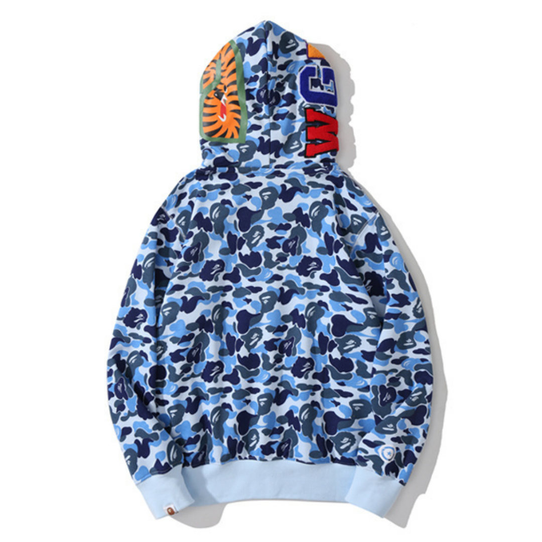 Sweat à Capuche Bape Zippé