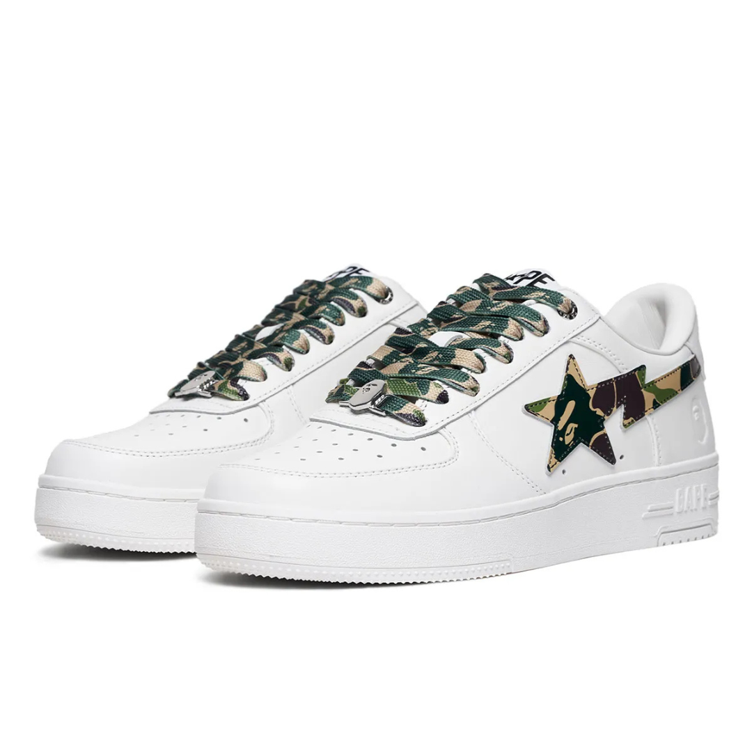 Bape Bapesta Camo Vert
