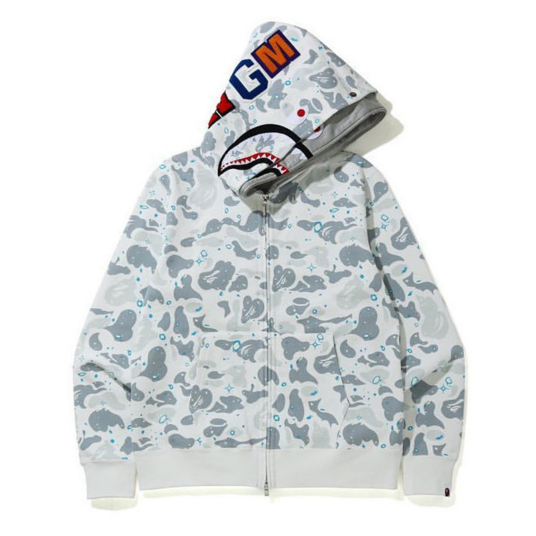 Sweat à Capuche Bape Zippé