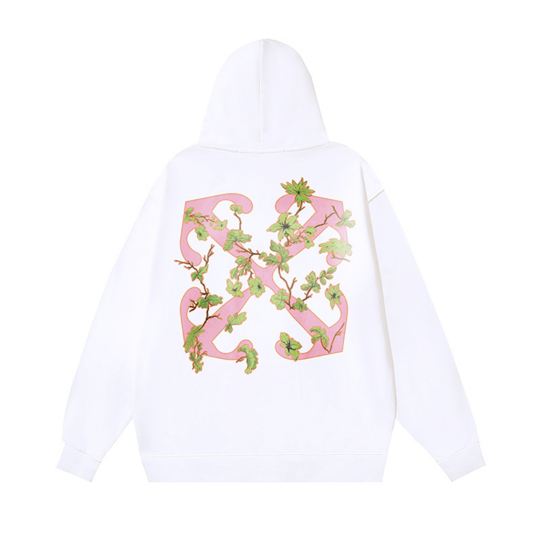 Sweat à Capuche Off-W Monogram