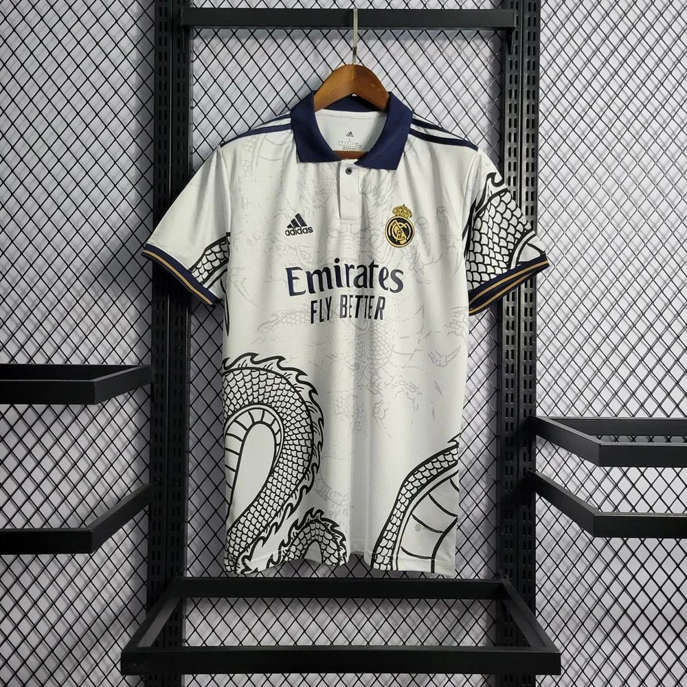 Maillot Real Madrid Dragon Blanco Limited