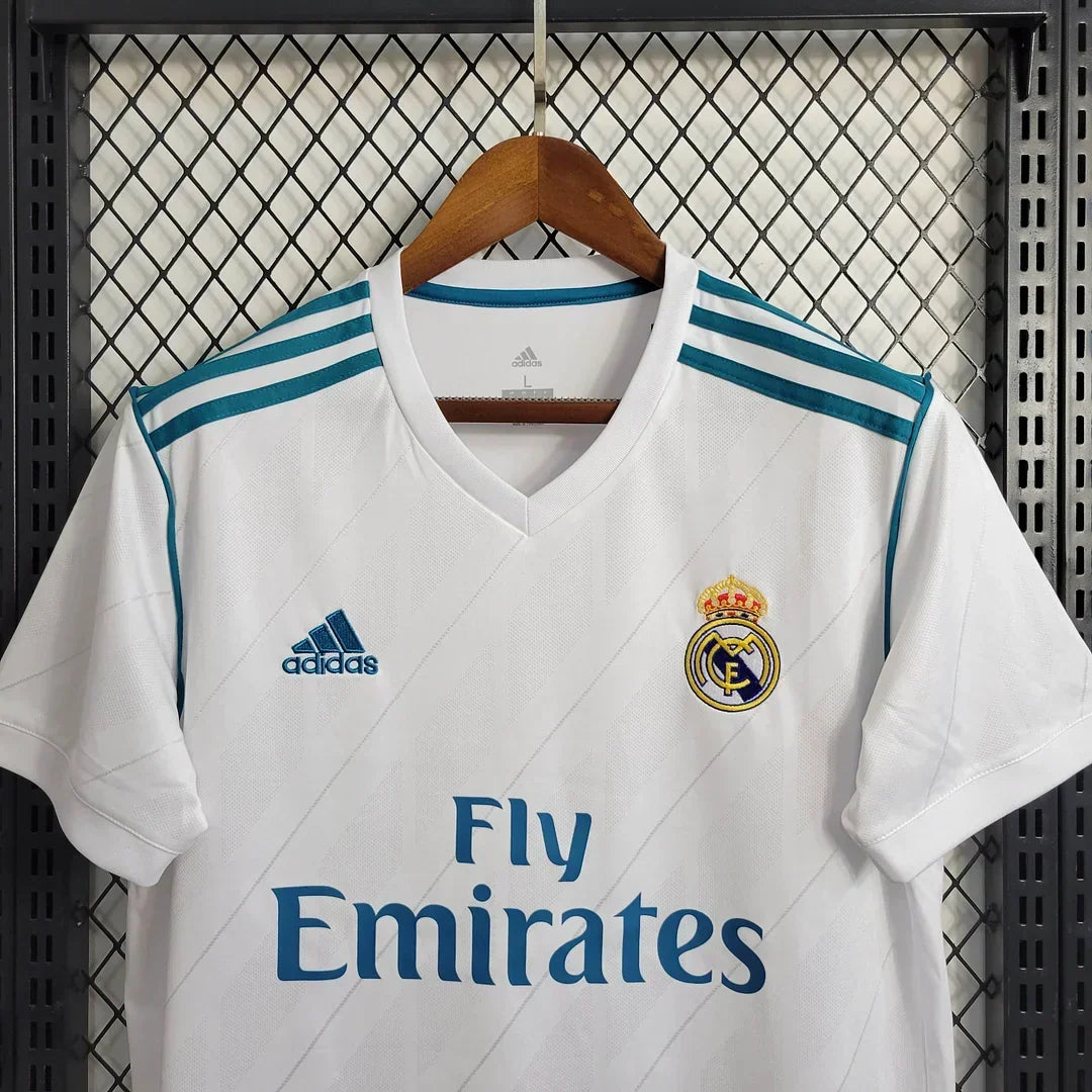 Maillot 2017/2018 Retro Real Madrid Home