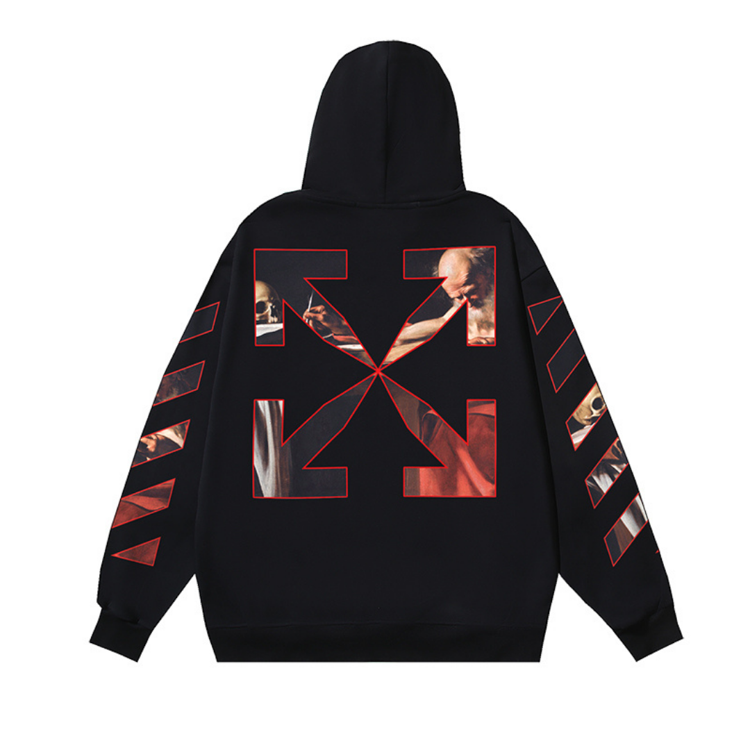 Sweat à Capuche Off-W Monogram