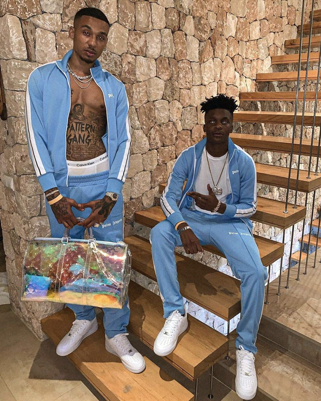 Survêtement Palm Baby Bleu